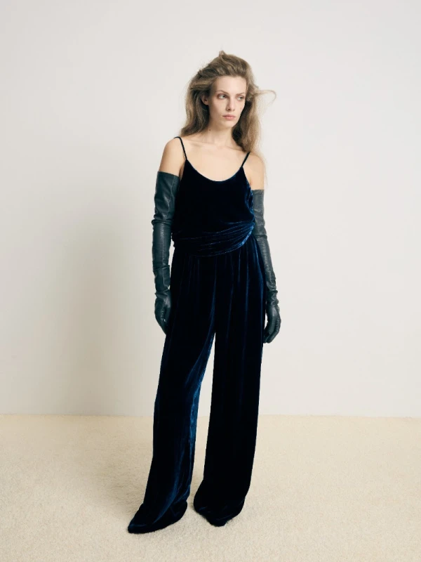 Бархатные брюки Emma