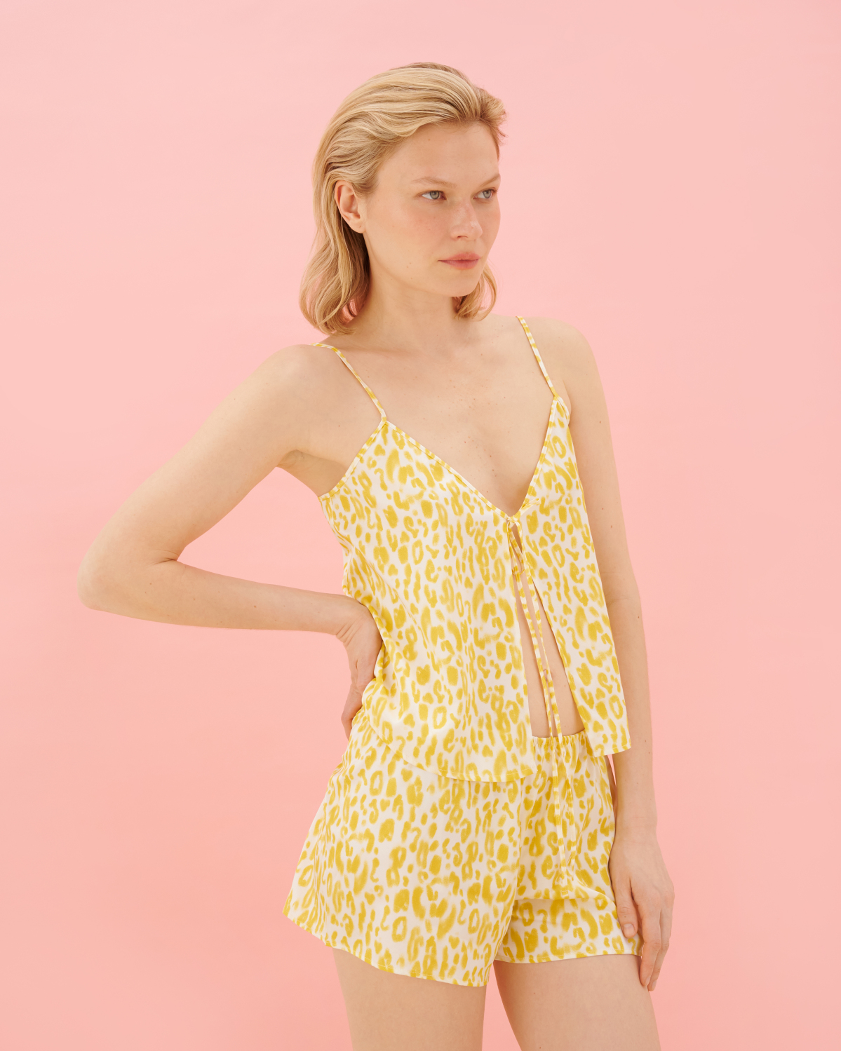 Шелковый топ Leo