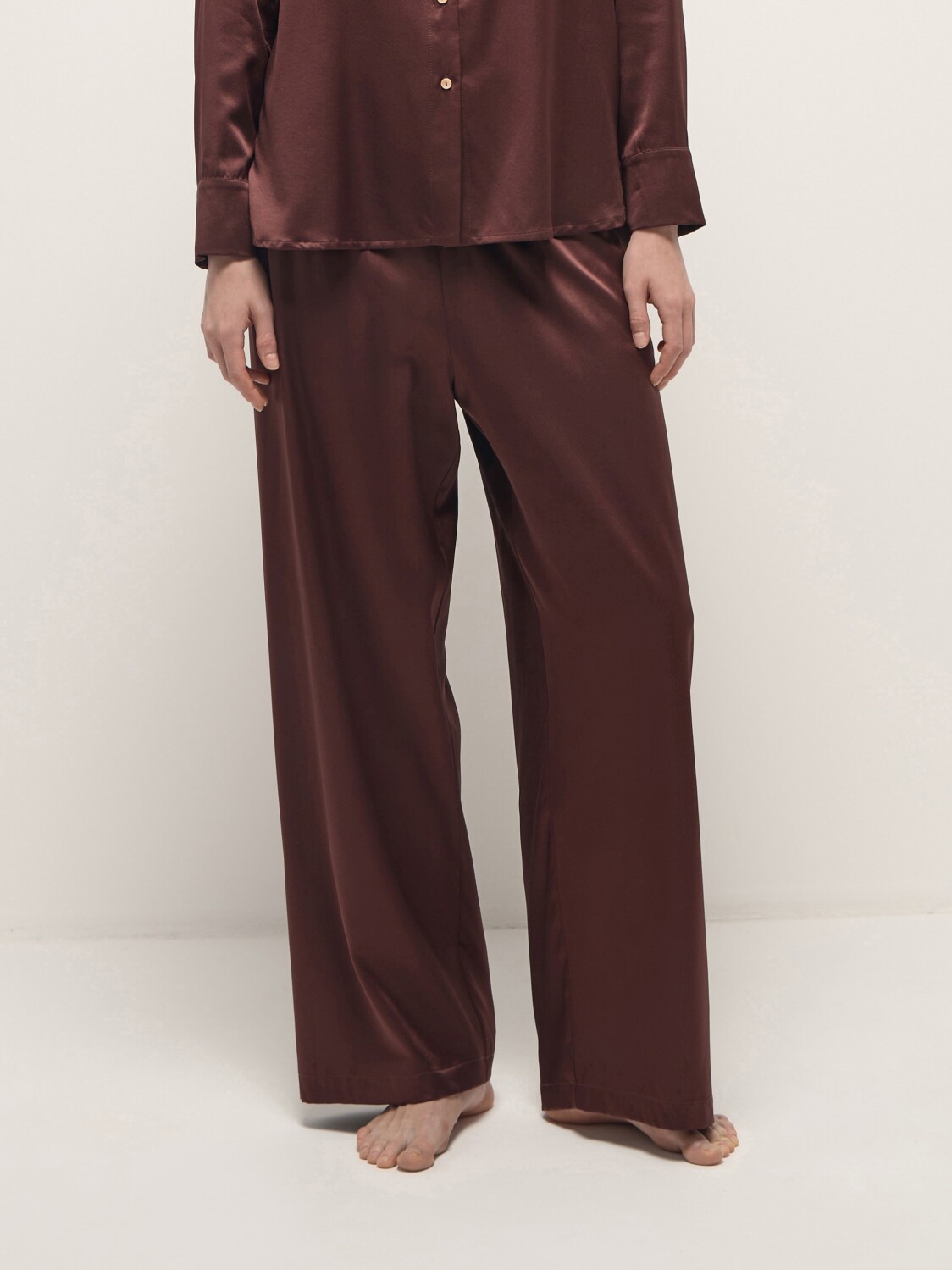 Шелковые брюки Neo