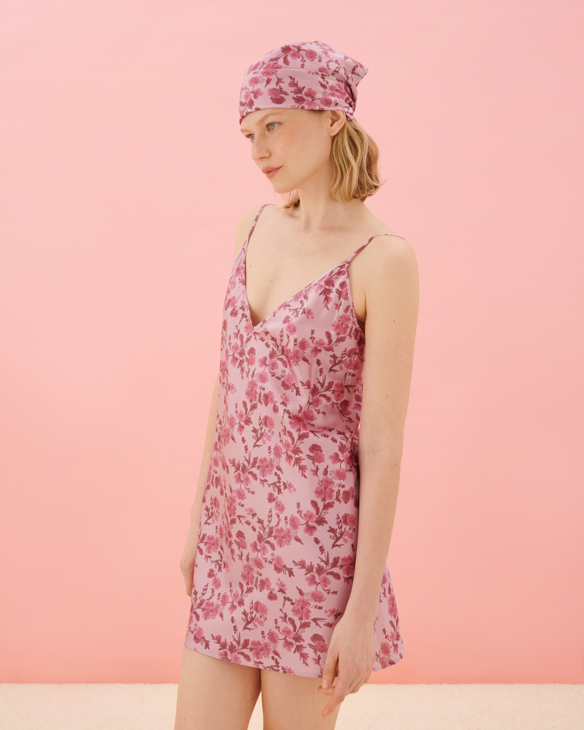 Шелковое платье Mia