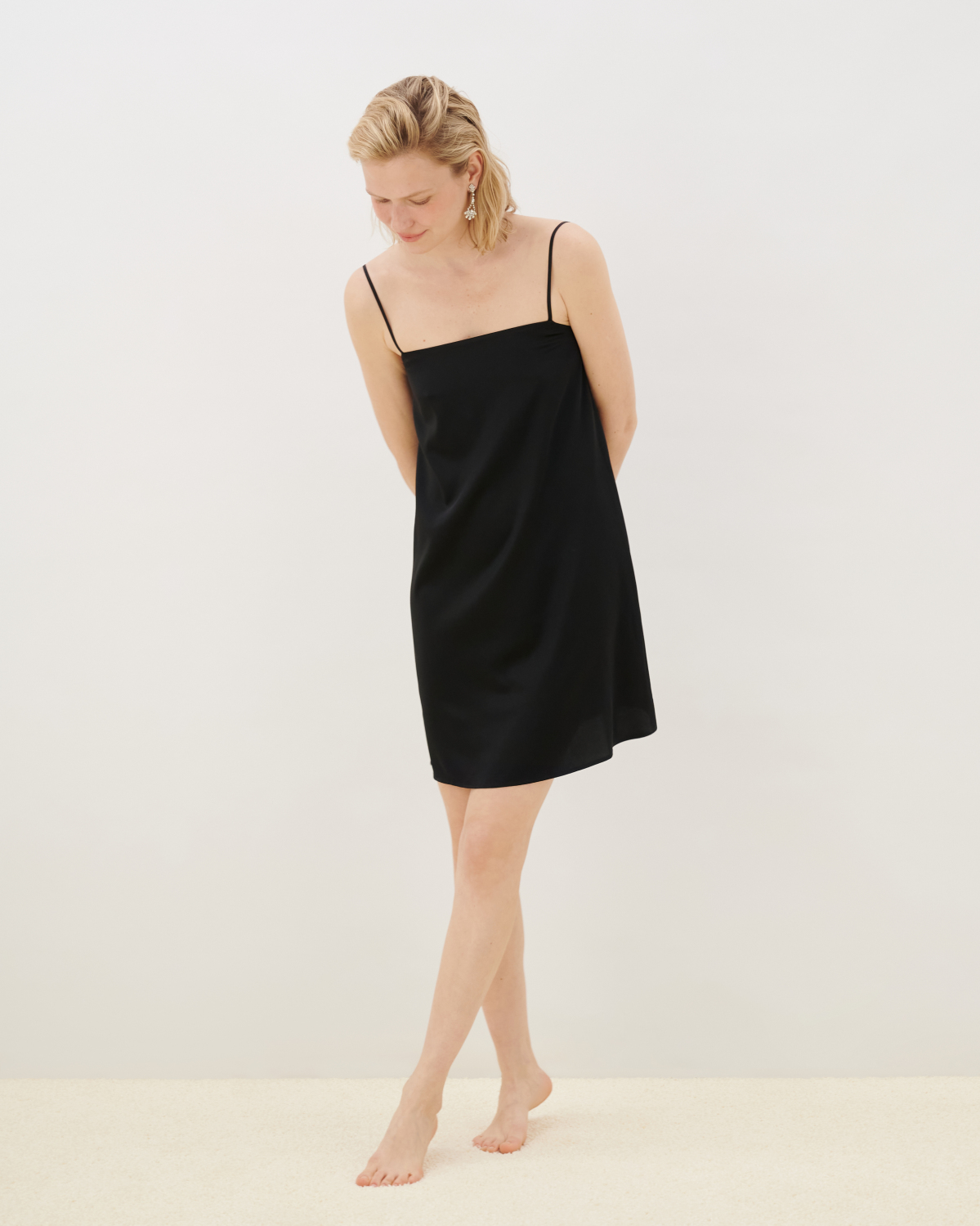 Шелковое платье Nero