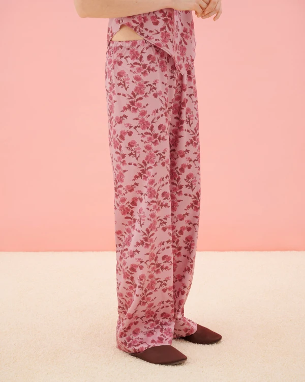 Пижама шелковая Mia